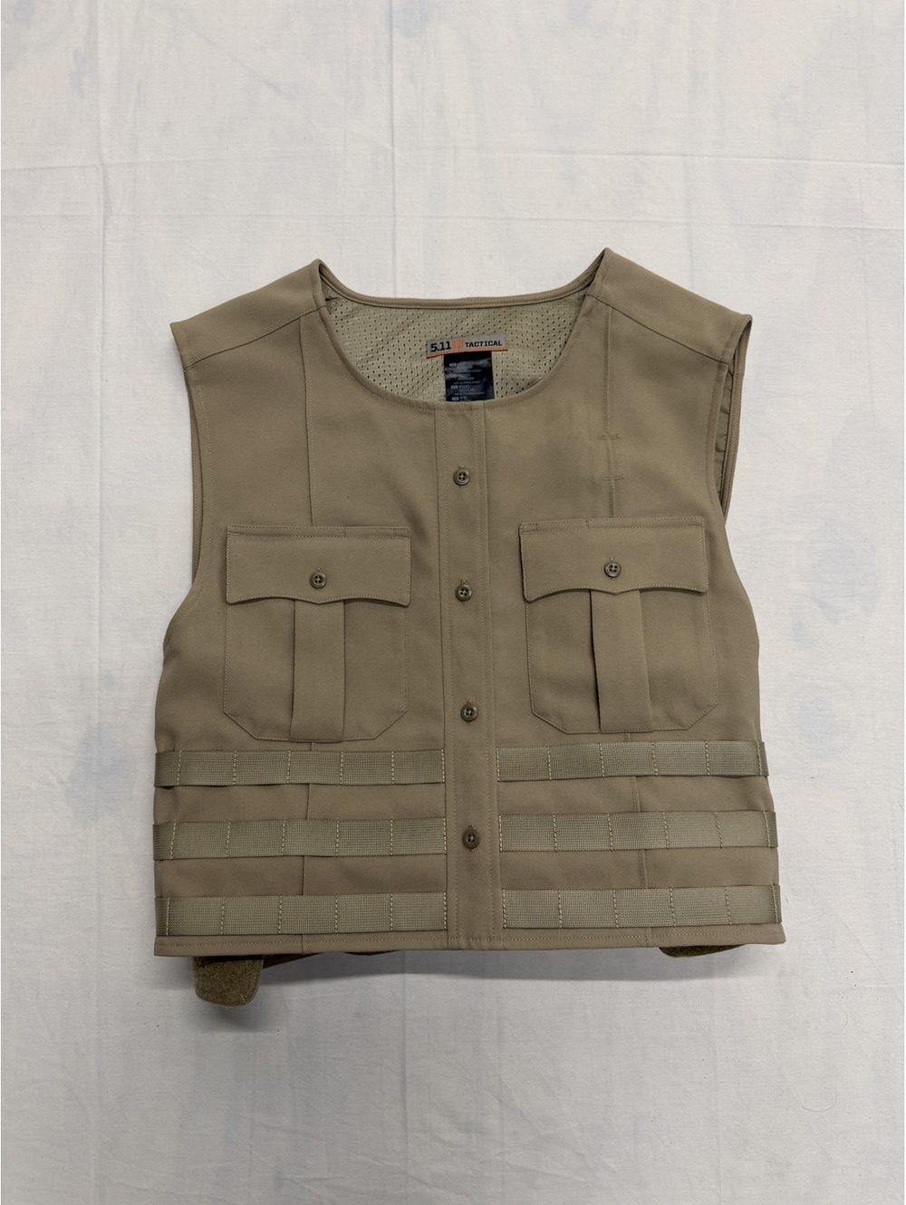 5.11 Tactical Vest Medium Regular Khaki Tactical Utility Vest